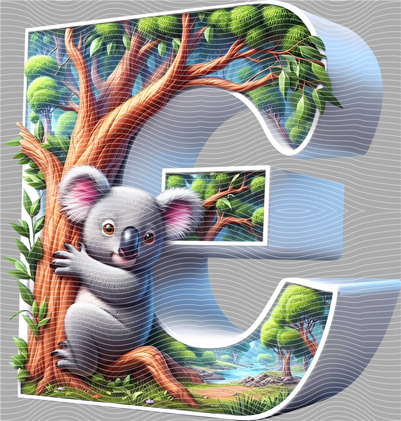 Letters A to Z and Number-AZ 20